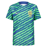 Brazil 22/23 Pre Game Jersey Green & Yellow